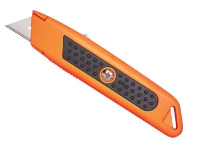 Trimming Knife - Rubber Grip Safety Auto Retracting 