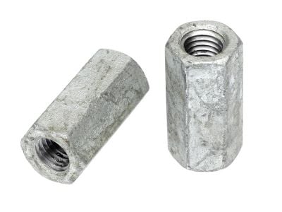 Hex Coupler Nut Metric CL5 HDG / DIN 6334